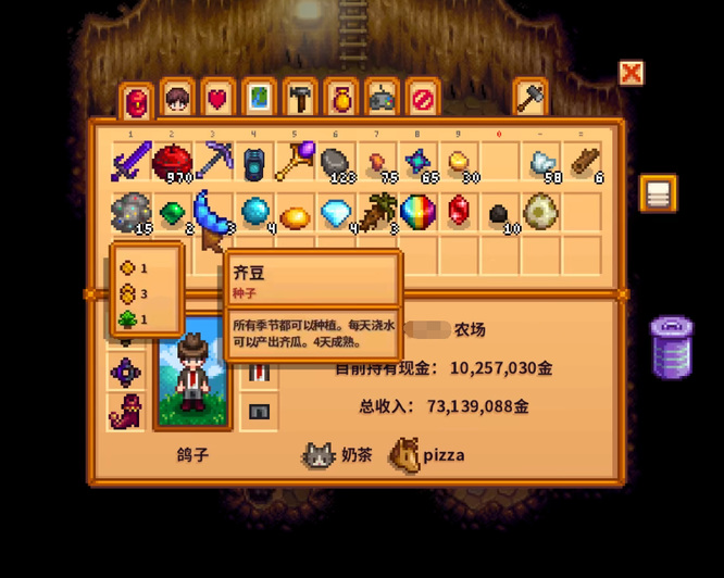 星露谷物语齐瓜任务怎么做2