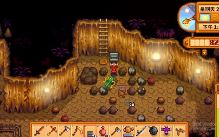 星露谷物语沙漠矿洞100层怎么到达_星露谷物语沙漠矿洞100层奖励