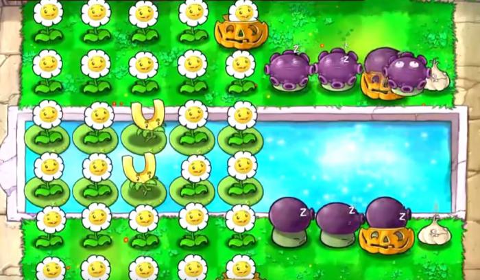 植物大战僵尸刷钱阵法怎么搭配的1