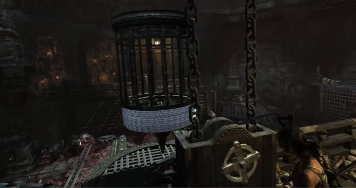 古墓丽影大摆钟怎么过3