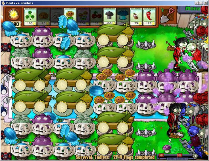 植物大战僵尸无尽模式怎么过1