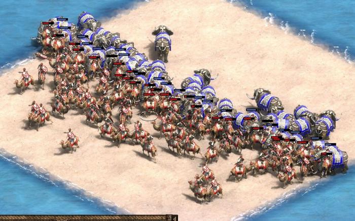 帝国时代2蒙古突骑兵怎么打1