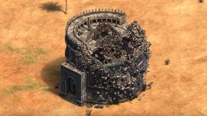 帝国时代2怎么摧毁自己的建筑1