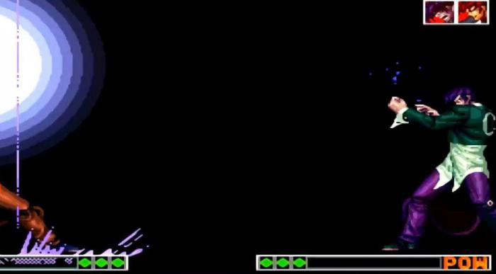 拳皇97怎么打暴走莉安娜1