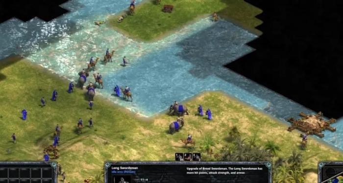 帝国时代2如何查看近战远程攻击3