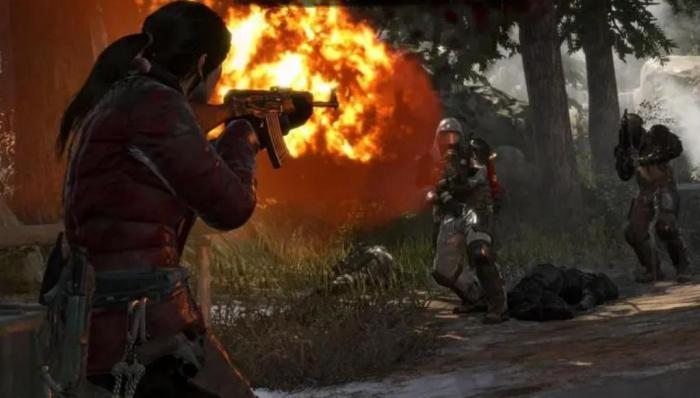 古墓丽影崛起平衡木怎么摆动2