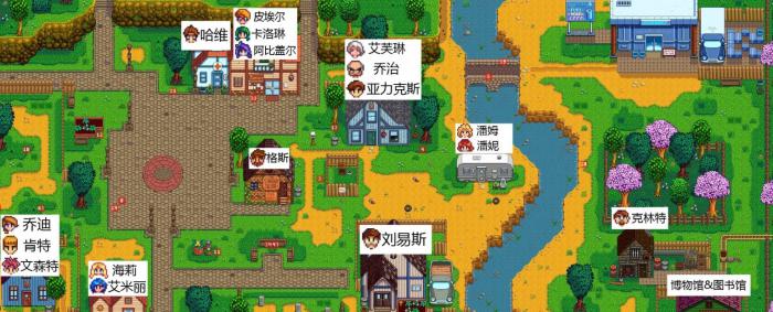 星露谷物语黄头发男人在哪_星露谷物语联机版