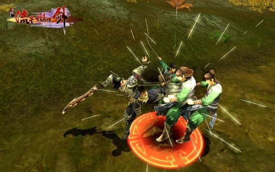 流星蝴蝶剑轻功中坠地攻击怎么用3