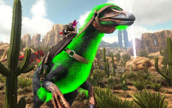 方舟生存进化中如何驯服镰刀龙鞍3