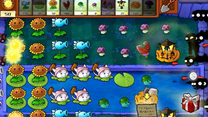 植物大战僵尸无尽梯子怎么搭2