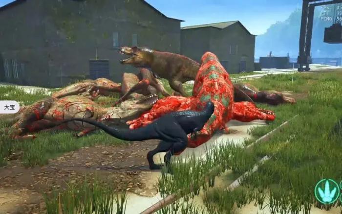 恐龙岛怎么把肉叼走1