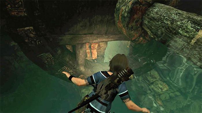 古墓丽影水中气室怎么过1