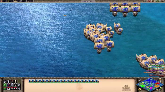 帝国时代2那个国家海军最好_帝国时代2最强海战