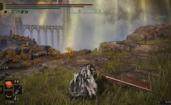 艾尔登法环怎么释放战技的1