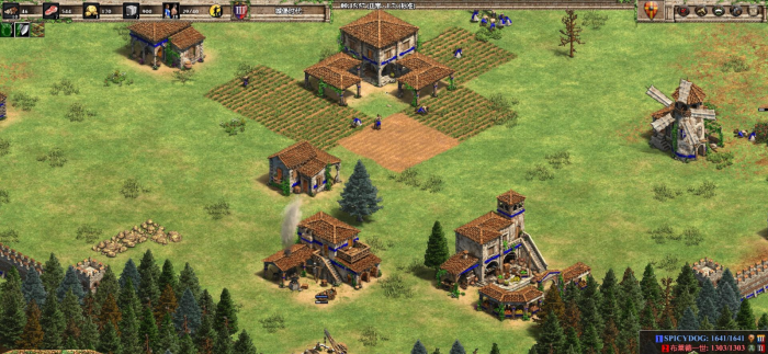 帝国时代2赶鹿技巧1