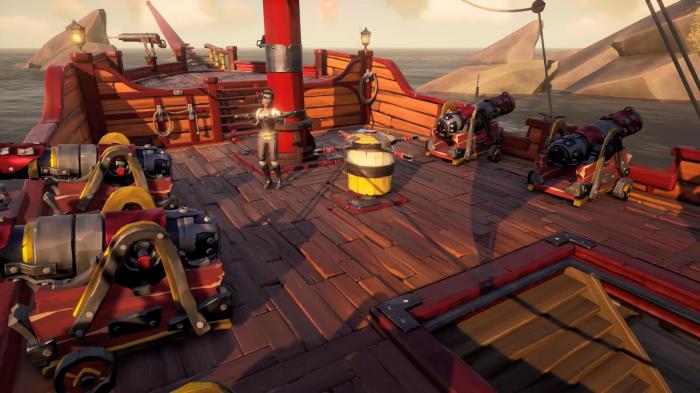 盗贼之海如何开船_盗贼之海开船怎么开