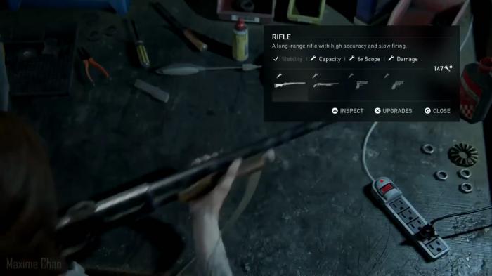 最后生还者武器怎么升级1