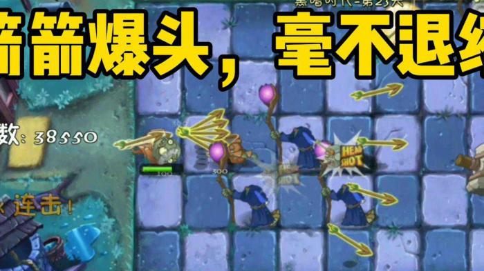 植物大战僵尸箭箭爆头怎么打2