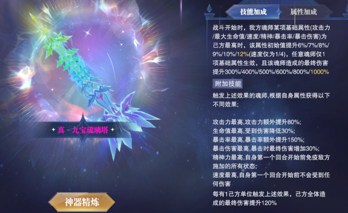 斗罗大陆魂师对决神器有哪些1