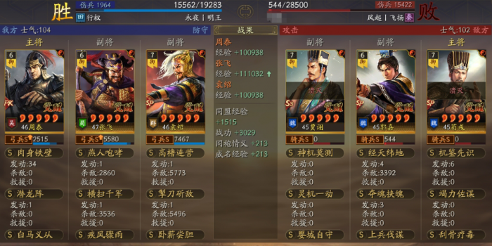 三国志战略版核弹张有几种阵容1