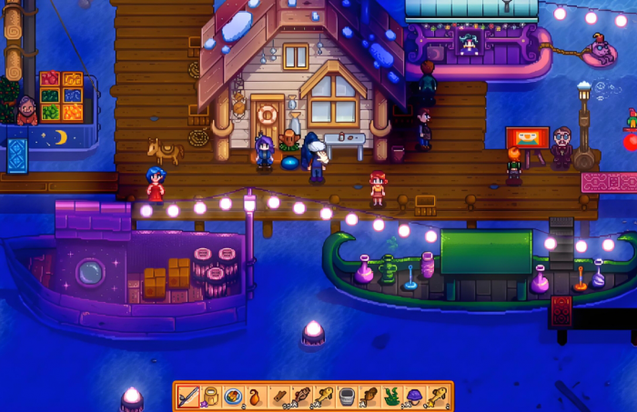 星露谷物语夜市可以干嘛1