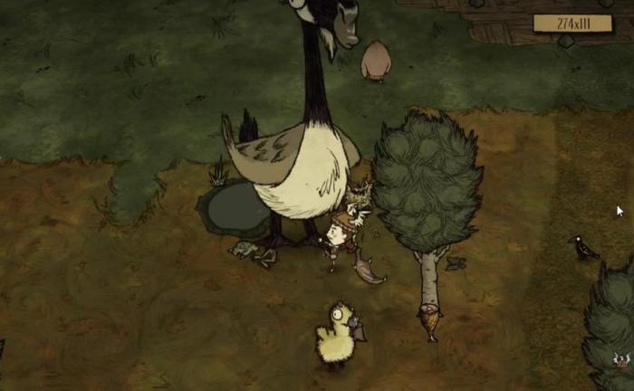 饥荒麋鹿鹅怎么打2