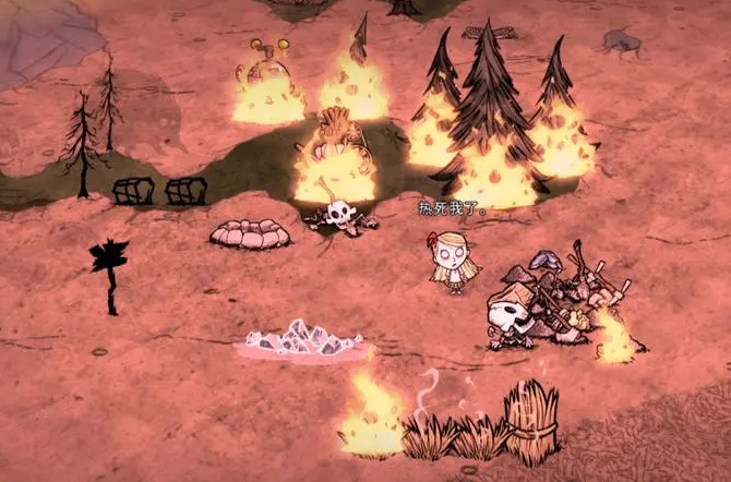 饥荒角色太热了怎么办_饥荒人物冷怎么办