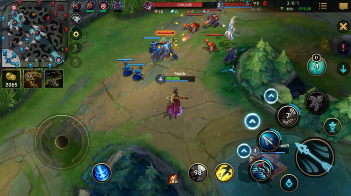 英雄联盟手游如何准确补兵3