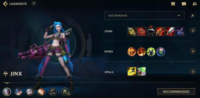 英雄联盟手游为什么选金克斯2