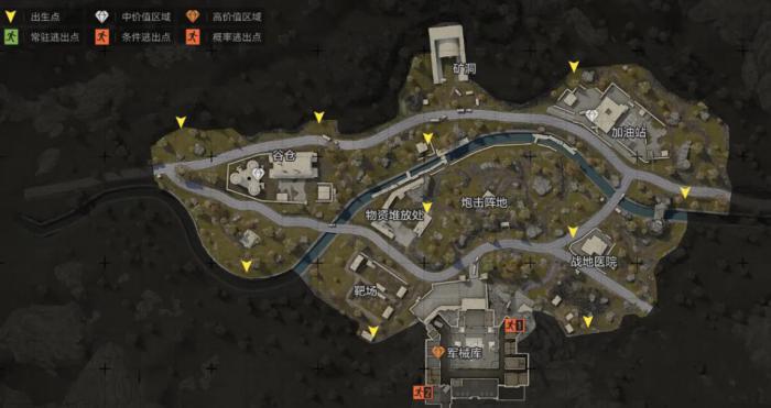 暗区突围钥匙刷新点在哪3