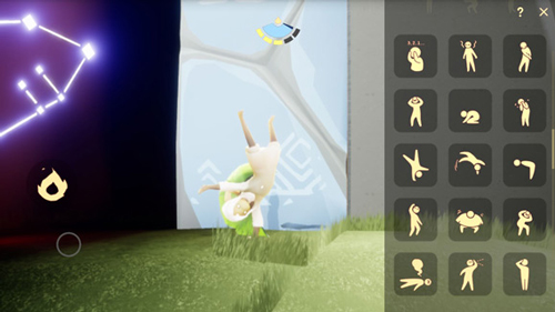 光遇怎么边走边倒立2