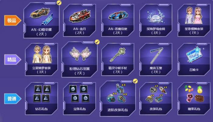 qq飞车宝石怎么搭配2