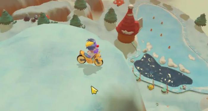 摩尔庄园雪山顶怎么爬2