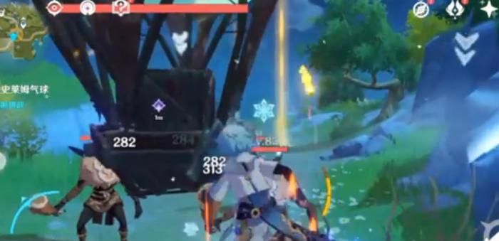 原神史莱姆气球怎么打2