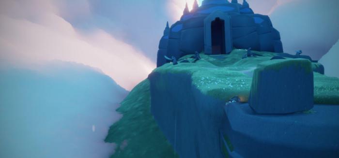 光遇晨岛湖面怎么浮起来1