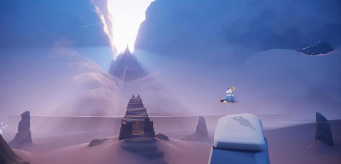 光遇晨岛湖面怎么浮起来3