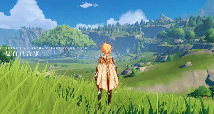 原神怎么把蓝色精灵弄到石柱2