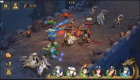 放开那三国3睚眦怎么打1