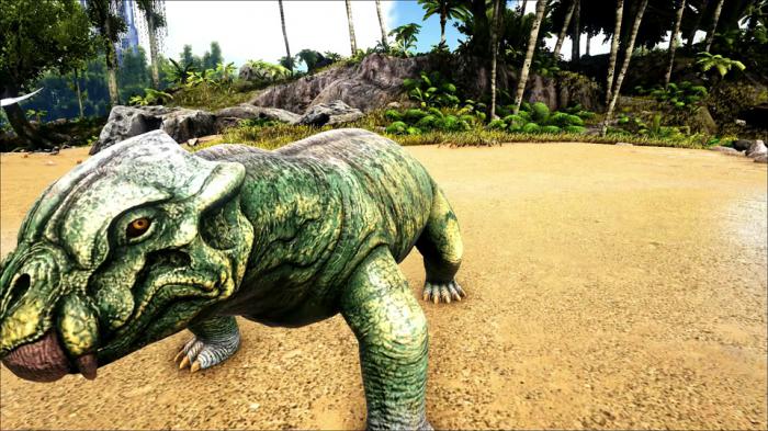 方舟生存进化水龙兽怎么驯服1