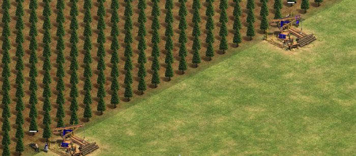 帝国时代2没有木头了怎么办2