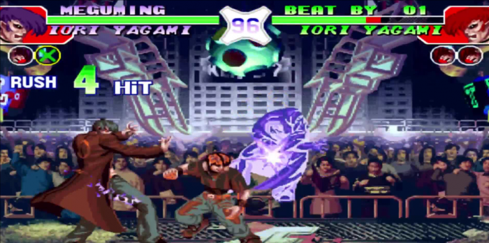 拳皇97八神无责任屑风16C怎么出2