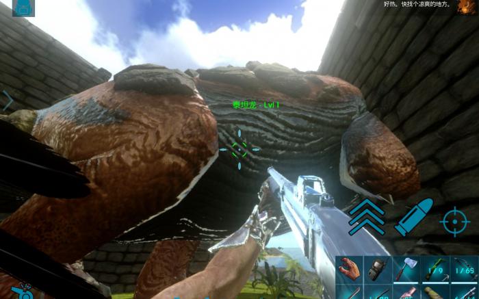 方舟生存进化怎么驯服泰坦龙2