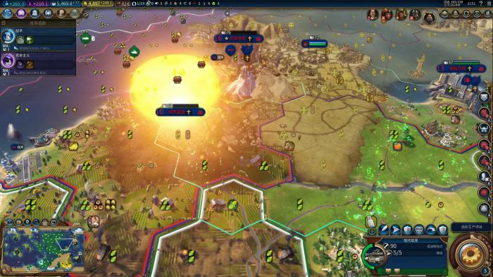 文明6如何提高金币产量值1