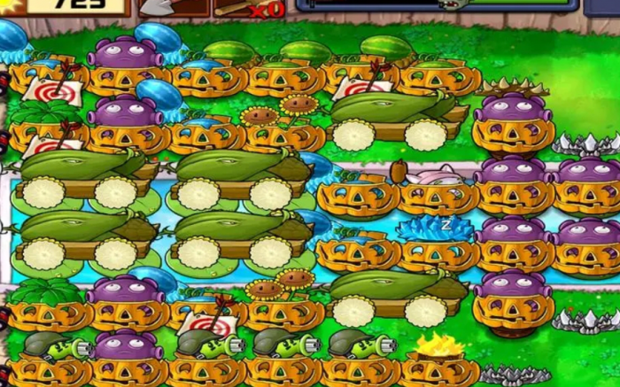 植物大战僵尸关卡29怎么过_植物大战僵尸关卡2-10