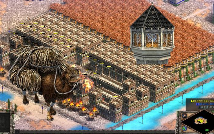 帝国时代2哪个文明箭塔射程最远2