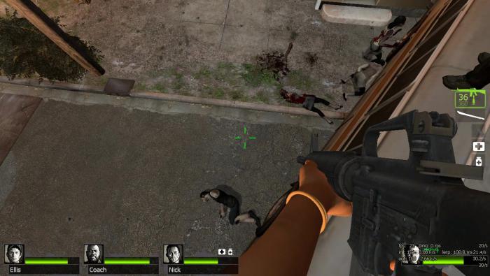 求生之路2怎么选择难度模式1