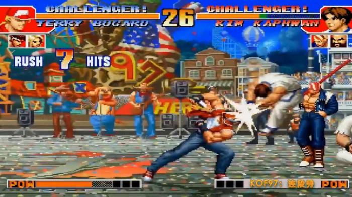 拳皇97特瑞怎么目押轻拳3