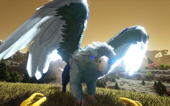 方舟生存进化狮鹫有什么技能_方舟生存进化代码大全