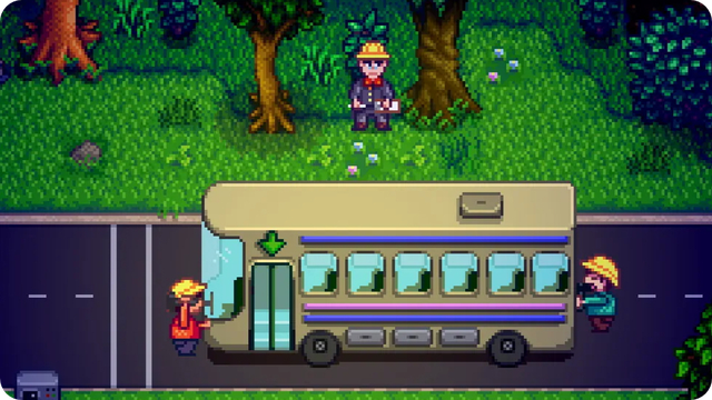 星露谷物语怎么修理巴士_星露谷修好巴士