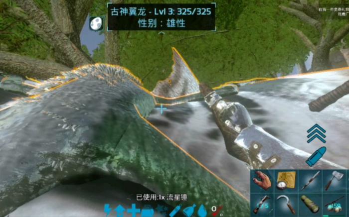 方舟生存进化古神翼龙怎么抓1